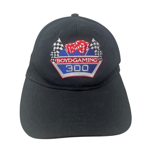 Boyd Gaming 300 NASCAR Racing Hat Mens One SIze Black Embroidered Baseball Cap - Picture 3 of 9